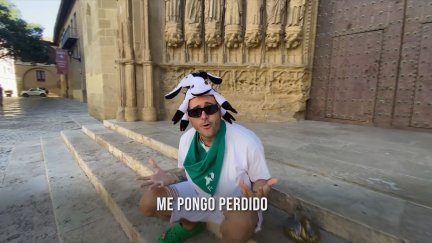 El youtuber oscense Jorge Fuentes, 'Fuenkio', parodia la canción 'Potra Salvaje' con 'Oscenses salvajes'. / Fuenkio