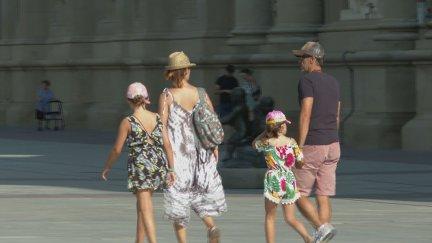 La Aemet alerta de temperaturas máximas y noches tórridas. / Aragón TV