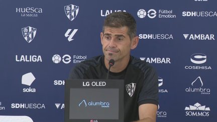 Rueda de prensa de Antonio Hidalgo en la previa al encuentro ante el Elche.