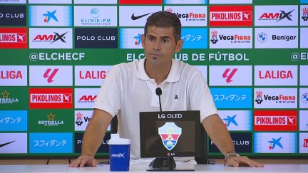 Antonio Hidalgo, durante su comparecencia en rueda de prensa.