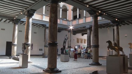 El museo Pablo Gargallo es el quinto más visitado de la ciudad. / Aragón Tv