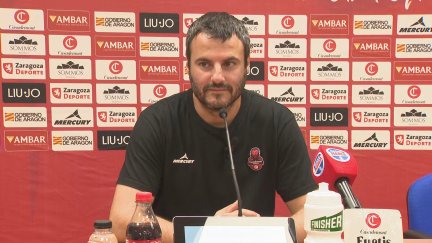 Carlos Cantero, durante la rueda de prensa.