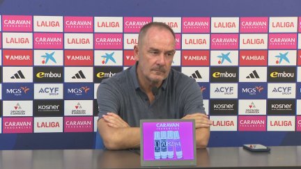 Víctor Fernández en rueda de prensa.