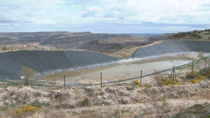 Imagen de una de las balsas de Cantavieja. / Aragón TV