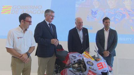Presentación del GP de Aragón en Mobility City
