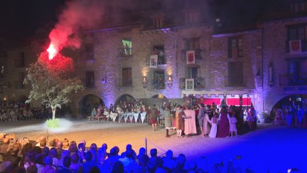 La Morisma recrea la batalla que dio el triunfo a los cristianos frente a los musulmanes. / Aragón TV