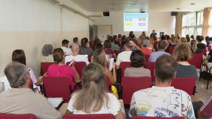 Los profesores se preparan para iniciar este nuevo curso académico. / Aragón TV