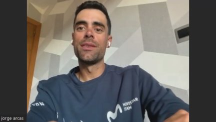 Jorge Arcas hablando con Aragón Deporte