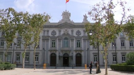 Sede del Tribunal Supremo, en Madrid. / Aragón TV