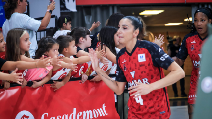 Mariona Ortiz, durante la presentación del equipo