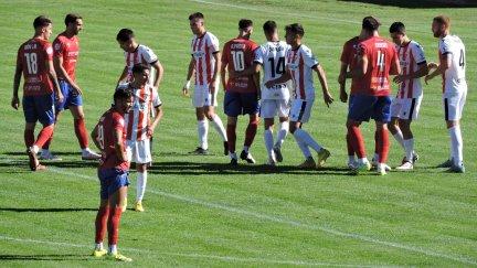 Imagen del encuentro del CD Teruel ante la UD Logroñés.