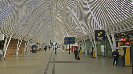 Imagen del interior de la estación de Montpellier Saint Roch. | Google Maps