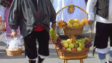 Por primera vez, 240 personas podrán participar en este tradicional acto del 13 de octubre. / Aragón TV