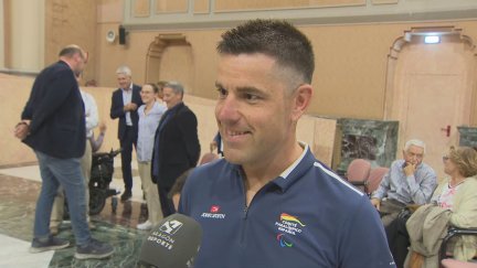 Edu Santas, participará esta próxima semana en el Mundial de paraciclismo.