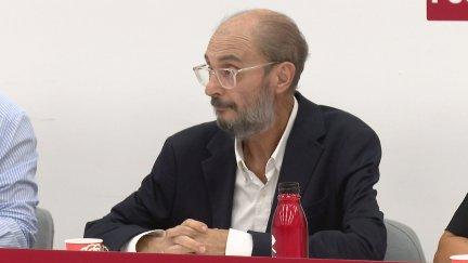 Javier Lambán. / Aragón TV