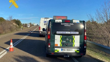 La Guardia Civil interceptó al conductor sin permiso de circulación en la carretera carretera A-1415. | Guardia Civil