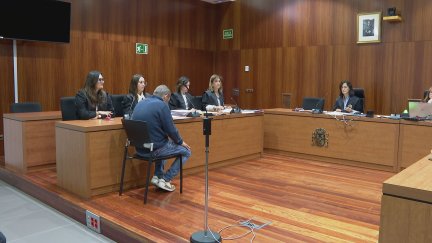 Imagen del juicio en la Audiencia de Zaragoza. / Aragón TV