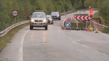 El tráfico por el túnel de Bielsa se ha reanudado tras la puesta en marcha de un carril provisional en la A-138. | Aragón TV