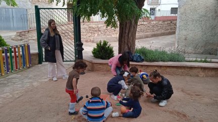 La escuela de Monforte de Moyuela (Teruel) ha sido reabierta para este curso académico. / Gobierno de Aragón