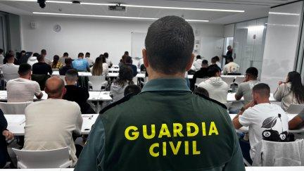 Las pruebas de Zaragoza se celebran en la universidad San Jorge de Zaragoza. / Guardia Civil