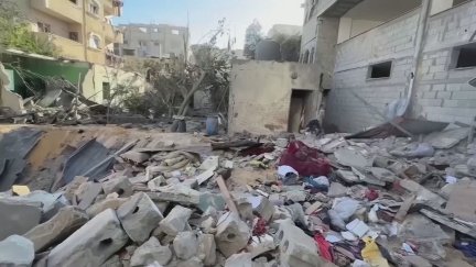 Imagen de uno de los ataques del ejército israelí. / Reuters