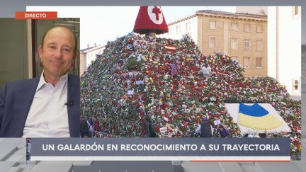 Juan Manuel Cendoya, Medalla de Oro de Zaragoza 2024, en el programa Buenos Días. / Aragón TV