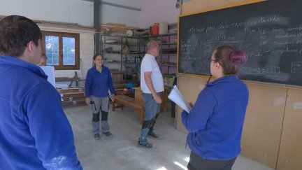 36 alumnos integran los dos Programas Experienciales de Empleo de Calatayud. / Aragón TV
