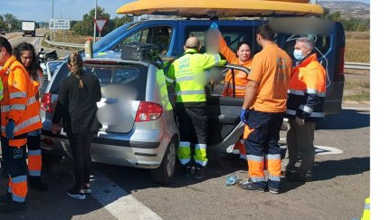 Los bomberos de la Diputación de Zaragoza han recibido el aviso en torno a las 15:00. / DPZ