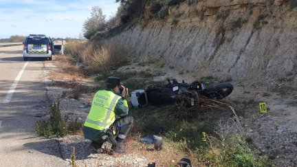 En el accidente no ha habido más heridos ni otros vehículos implicados. / Guardia Civil