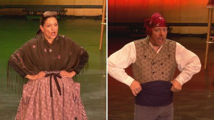 Elena Casaña y Roberto Plo, ganadores del premio Extraordinario de jota cantada. / Aragón TV