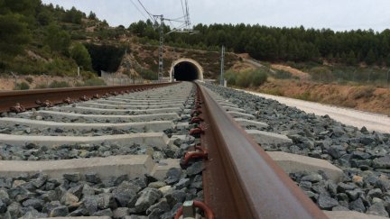 Vía de tren. / ADIF
