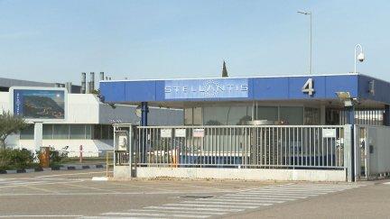 Fachada de Stellantis en Figueruelas. / Aragón TV