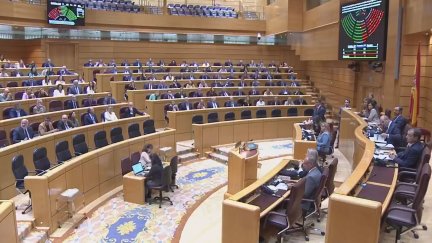 Sesión plenaria del Senado este martes en Madrid. / Congreso de los Diputados