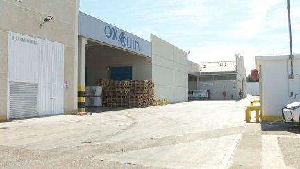 Oxaquim es una de las empresas que recibirá la subvención. / Aragón TV