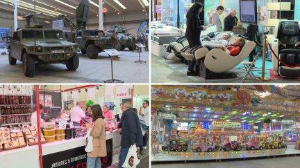 La Feria General de Zaragoza cuenta con 43 expositores repartidos en casi 24.000 metros cuadrados. / Aragón TV