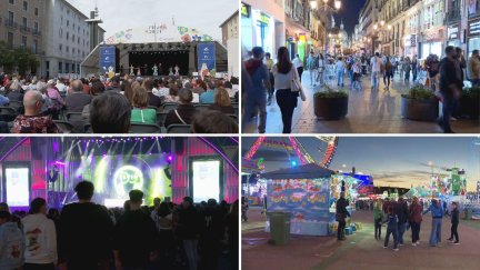 Distintos escenarios de las Fiestas del Pilar 2024. / Aragón TV