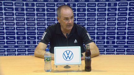 Víctor Fernández, durante su comparecencia de este viernes