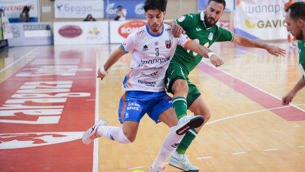 Un momento del partido ante Movistar Inter