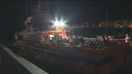 Las últimas personas migrantes que han llegado a las costas de Canarias. / Aragón TV