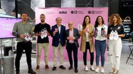 Presentación de la campaña solidaria #VenceConCadaPaso