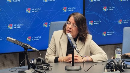 La Justicia de Aragón, Concepción Gimeno, en el programa Despierta Aragón. / Aragón TV