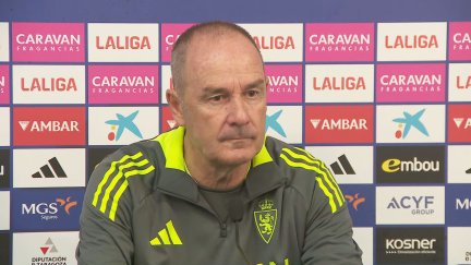 Víctor Fernández en rueda de prensa.
