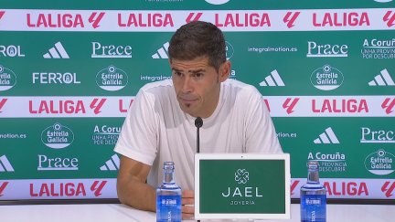 Antonio Hidalgo durante la rueda de prensa. Foto: Aragón Deporte