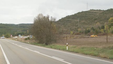 Las máquinas han comenzado a trabajar en el tramo entre Lanave y Sabiñánigo. / Aragón TV