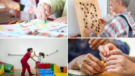 Los terapeutas ocupacionales ayuda en su día a a día a muchas personas. / Canva