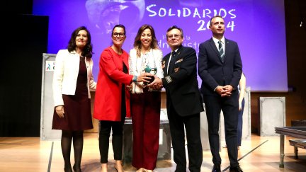 Entrega del Premio Solidario Once Aragón este jueves. / Ayuntamiento de Zaragoza