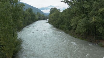 Los caudales máximos podrán afectar a ríos como el Cinca. / Aragón TV