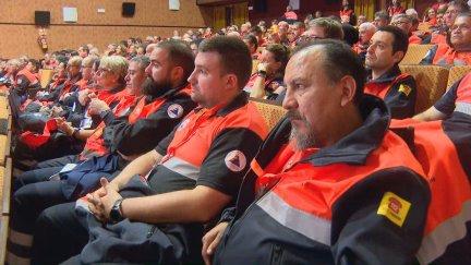 Más de 300 personas se han reunido en Boltaña este sábado.