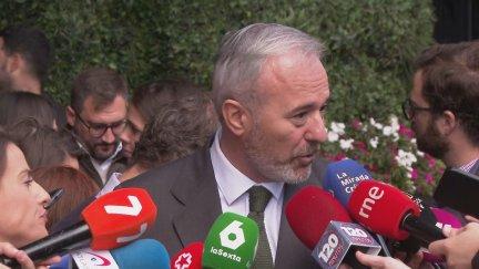 Azcón ha asegurado que Aragón se enfrenta a "problemas financieros muy importantes". / Aragón TV