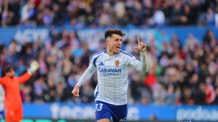 Liso celebra su gol ante el Castellón. Foto: LaLiga